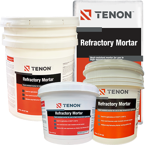 Tenon® Refractory Mortar - TCC Materials